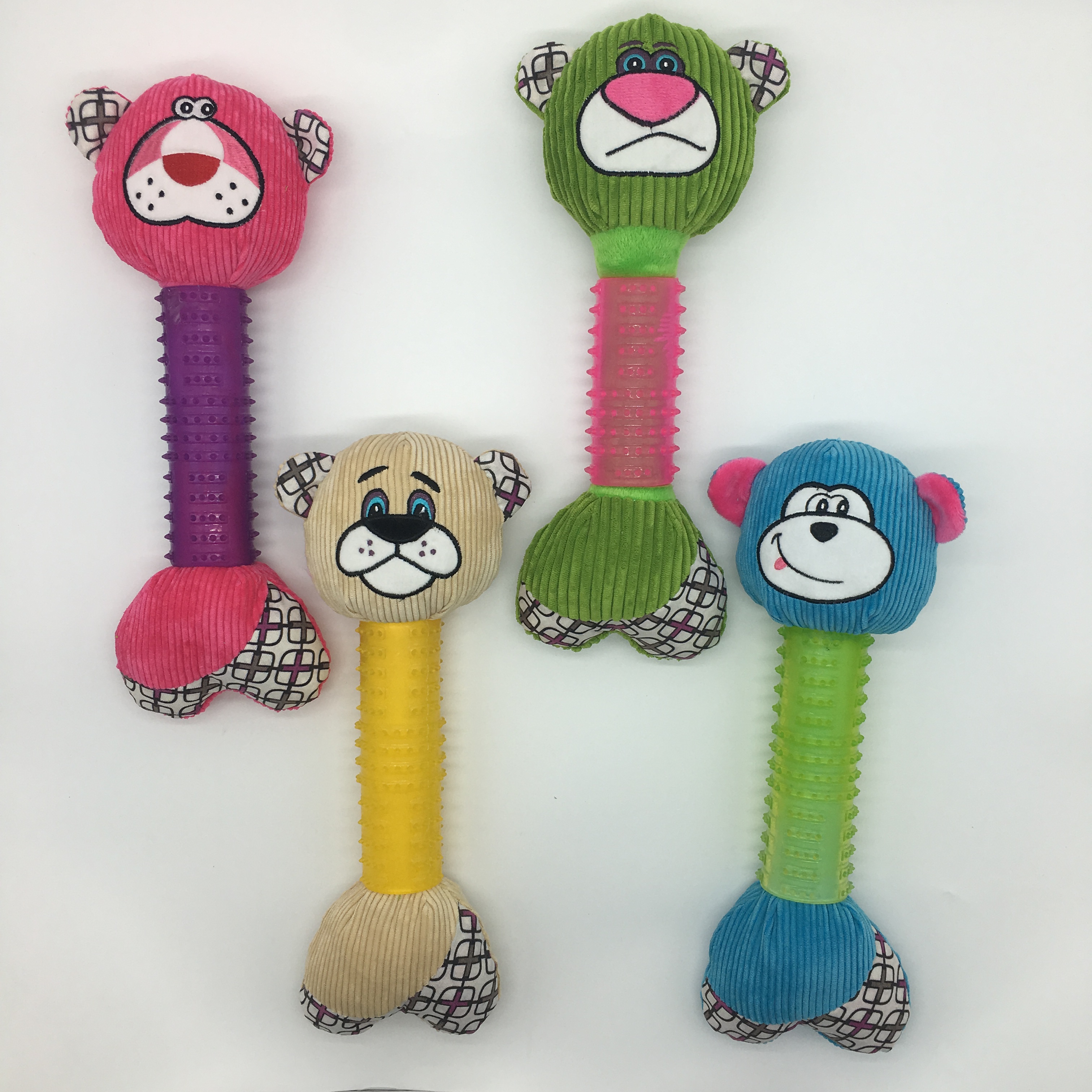 LNKOO Dog Squeaky Toys Dog Chew Toys For Aggressive Chewers Dog